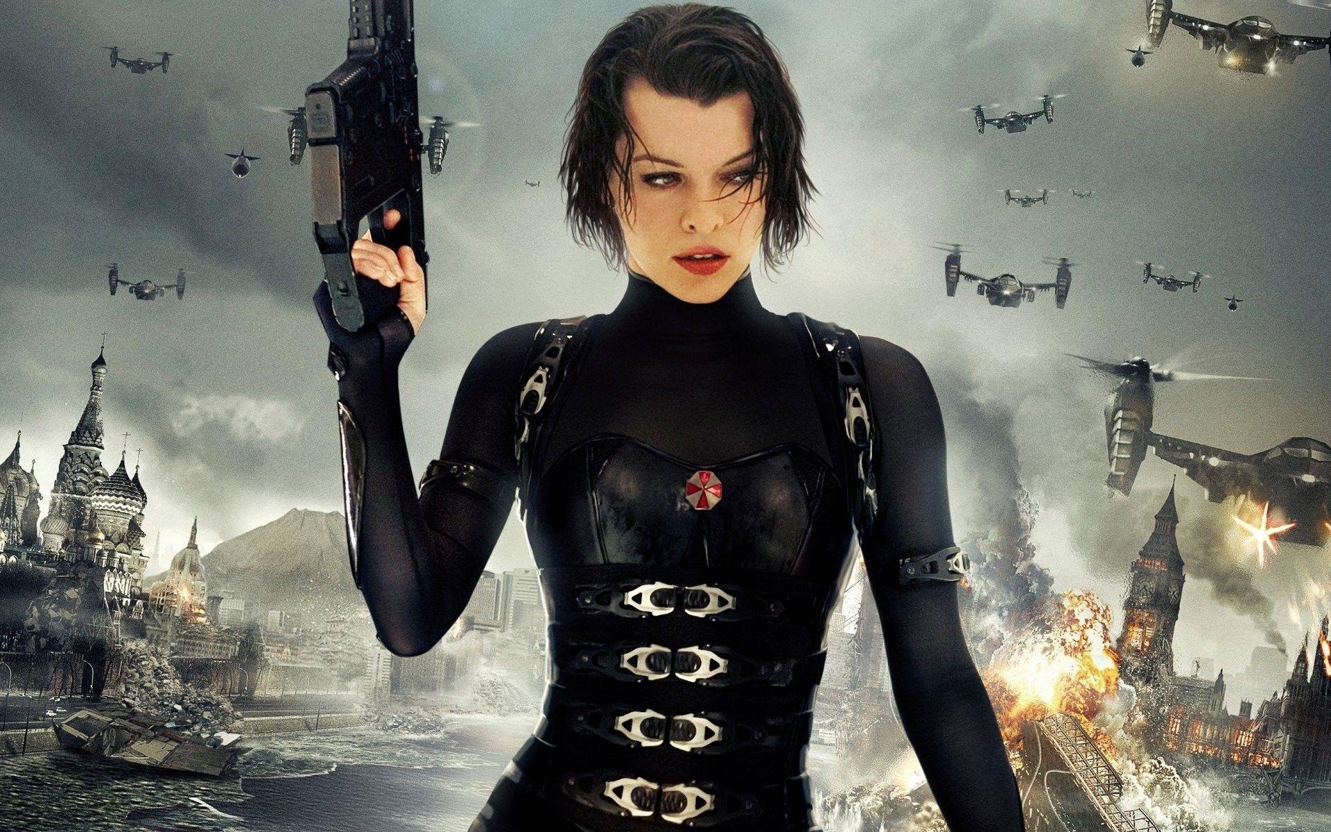 Milla Jovovich Resident Evil Wallpaper