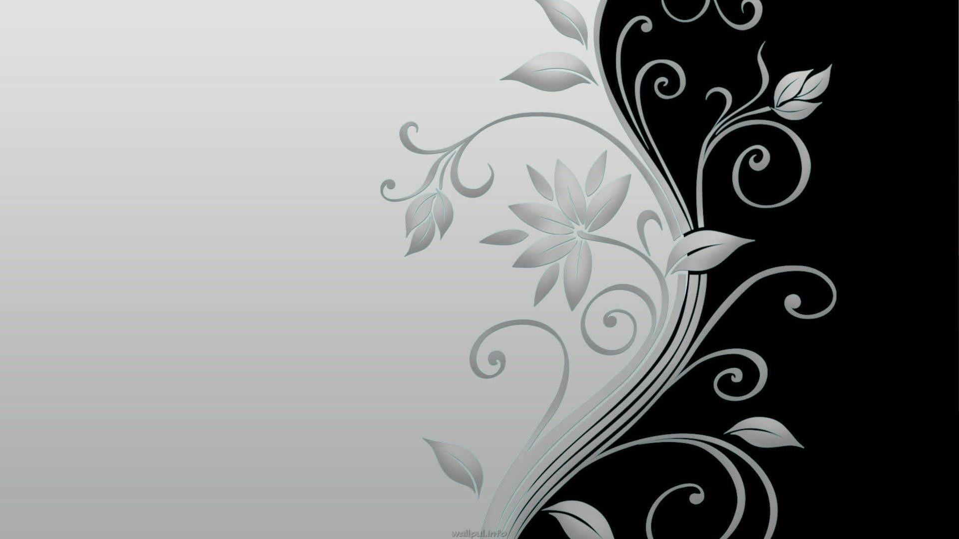 black and white with color wallpaper