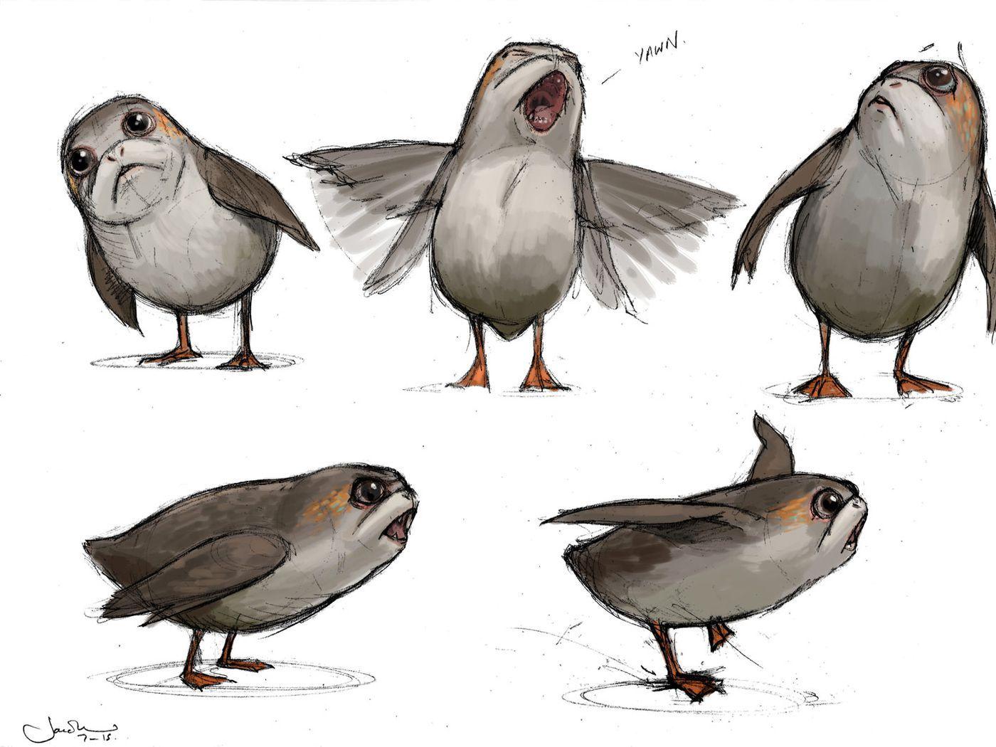 Star Wars: The Last Jedi's lovable porgs are fans' newest sensation