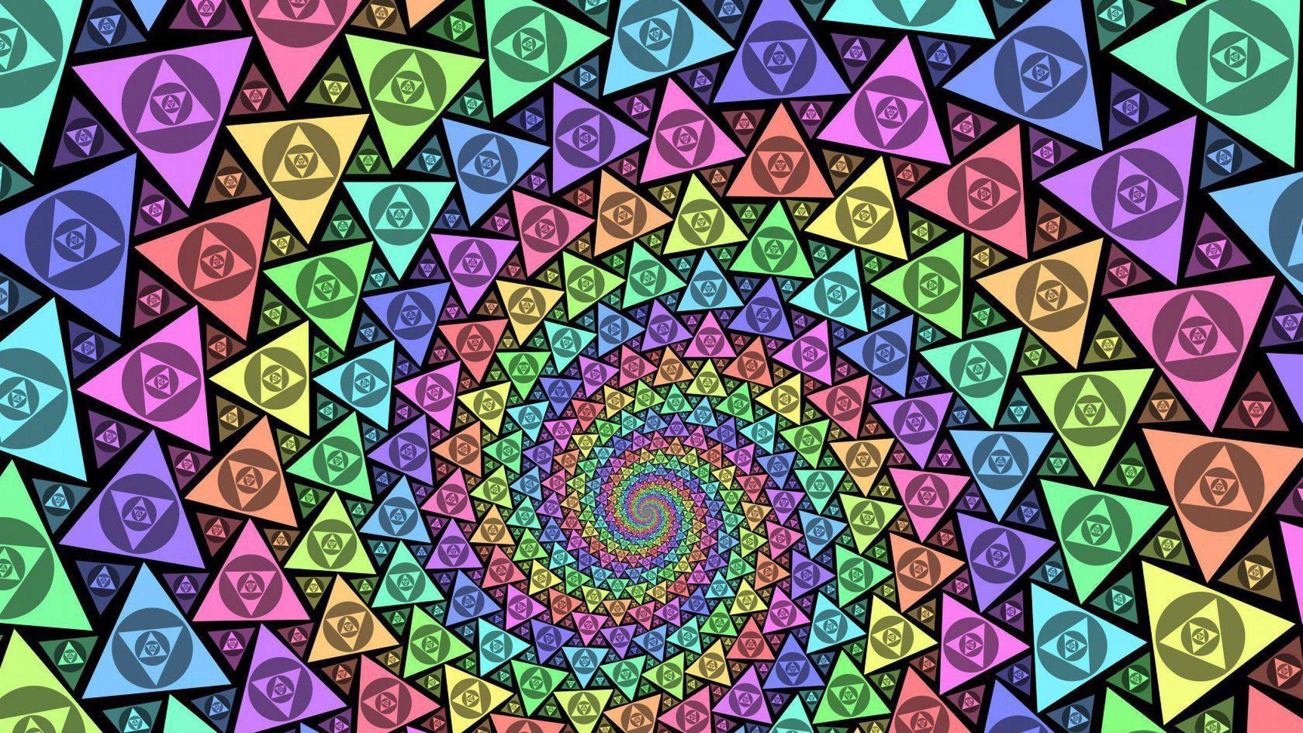 HD Trippy Twitter Background