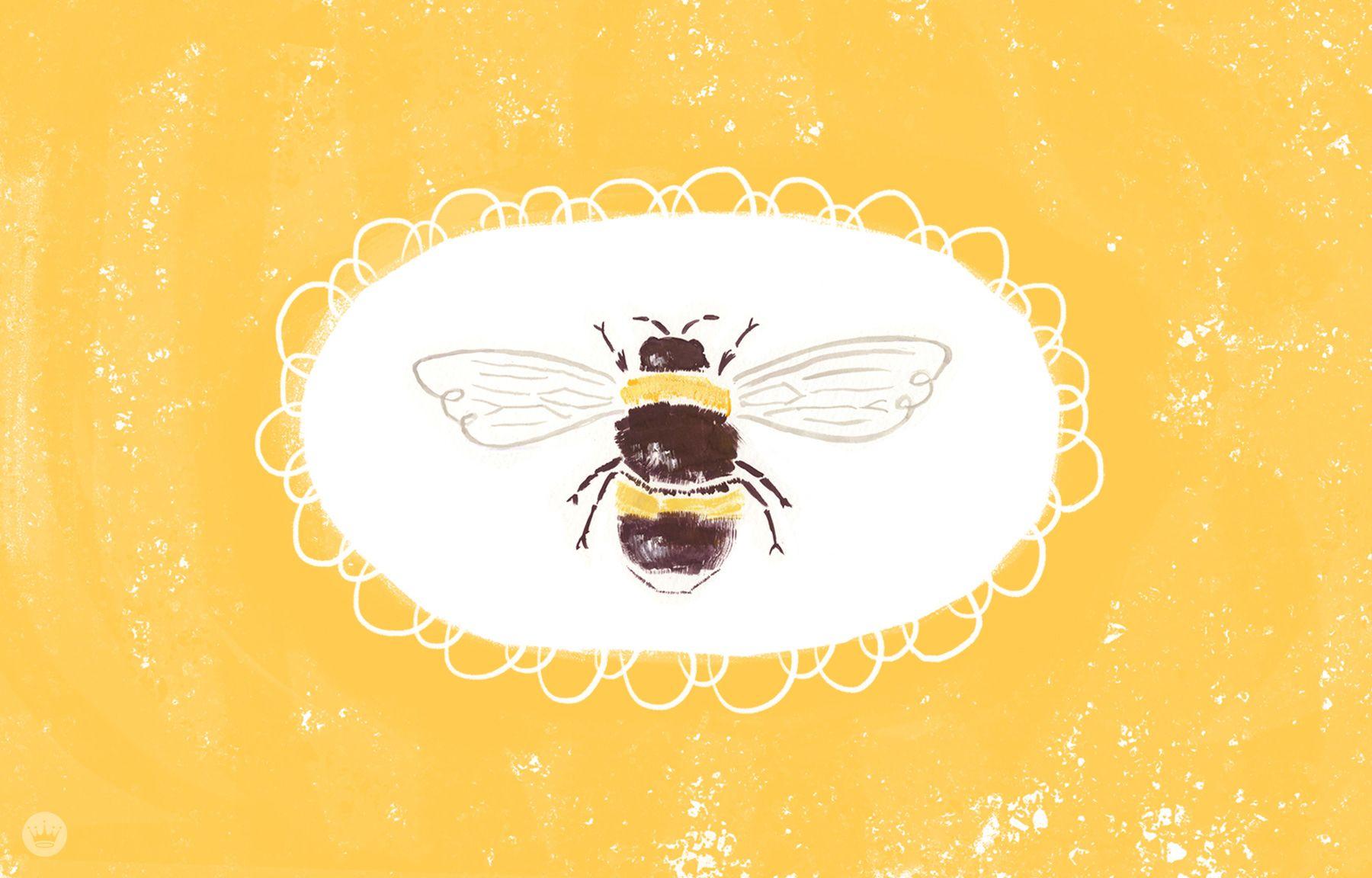 Cute Bee Wallpapers - Wallpaper Cave