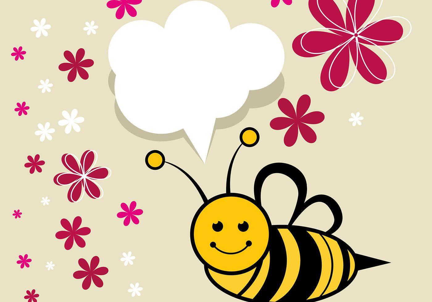 cute bee wallpaper Archives. My Graphic Hunt