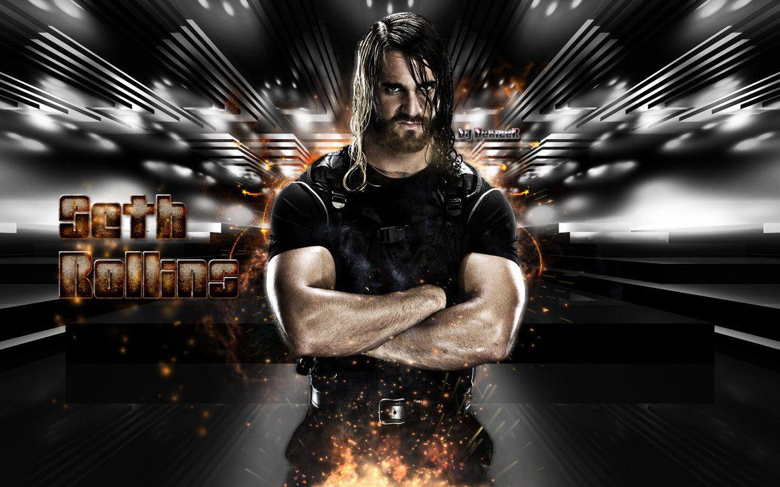 New WWE Seth Rollins 2014 HD Wallpaper