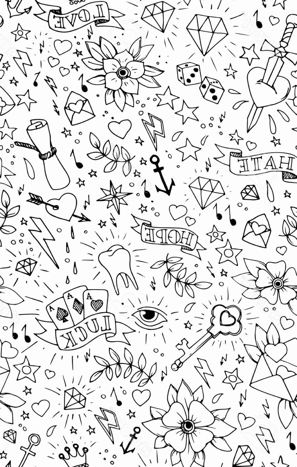 Traditional Tattoo Background Best Old School Traditional Tattoo