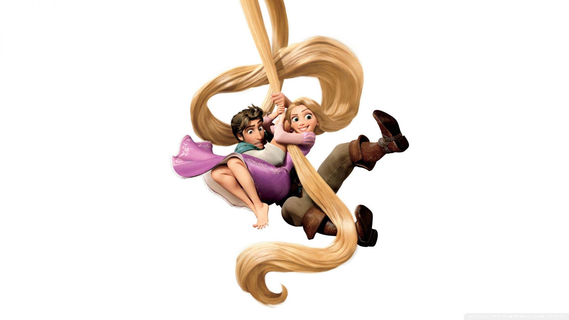 Tangled Rapunzel And Flynn Ryder ❤ 4K HD Desktop Wallpaper for 4K