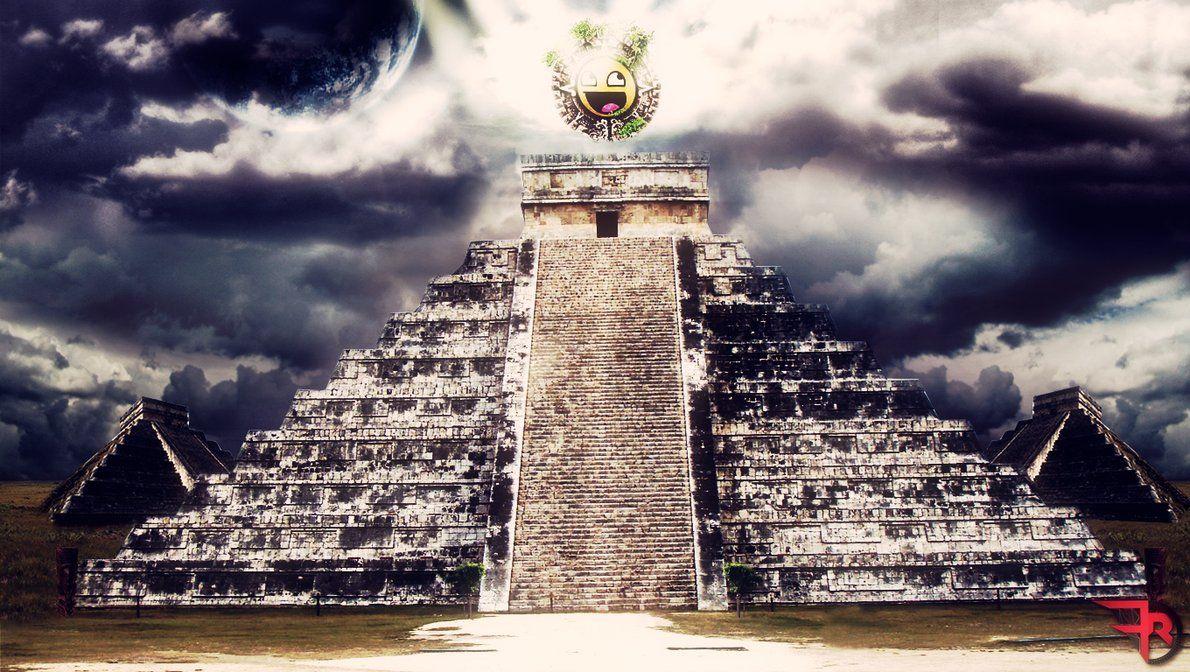 5# Photomanipulation mayan wallpaper