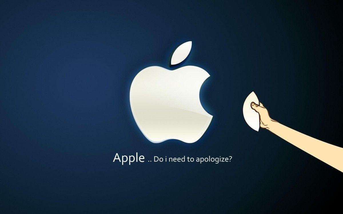 New Apple Joke Wallpaper