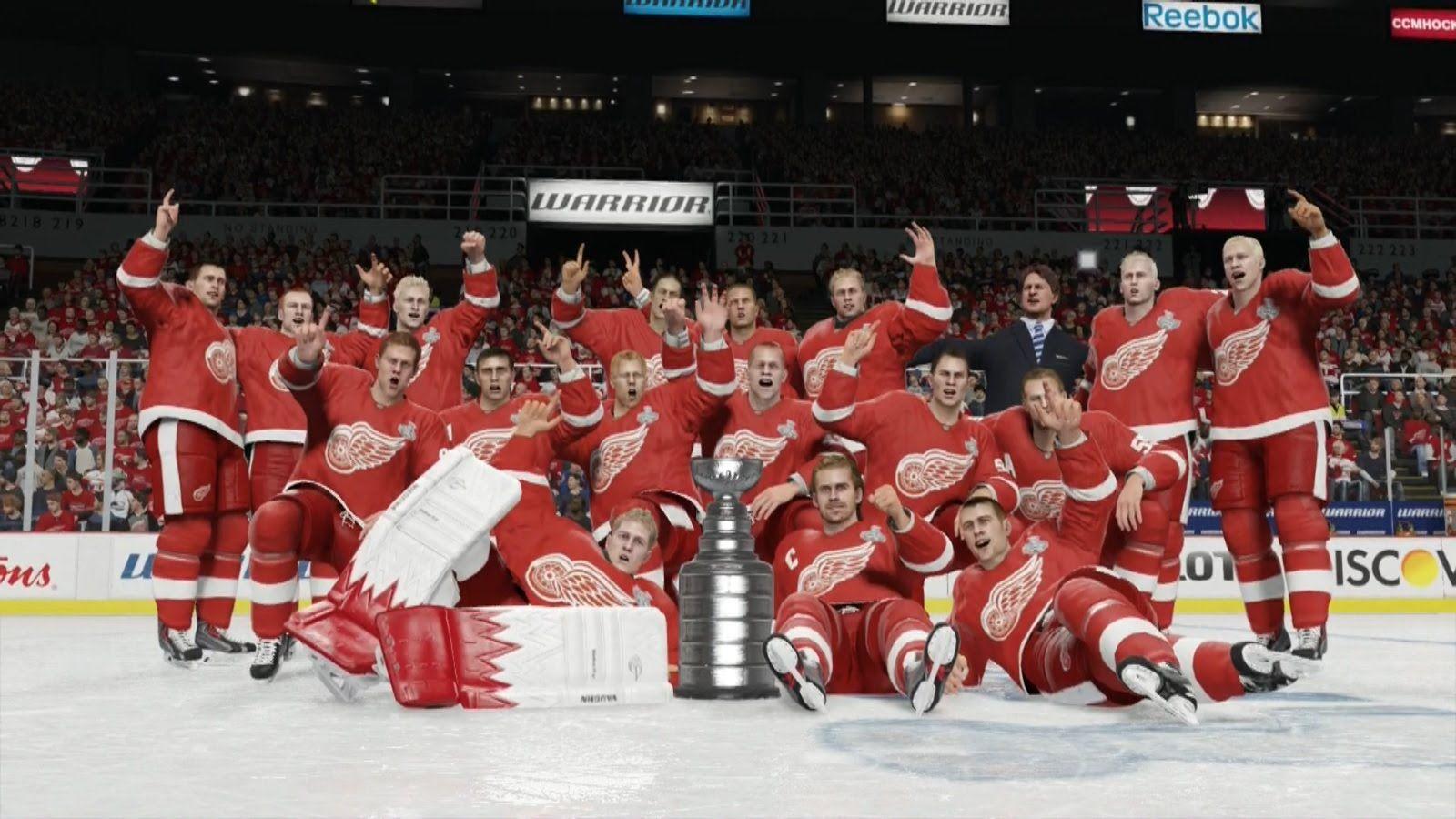 NHL 15 Red Wings Stanley Cup Celebration