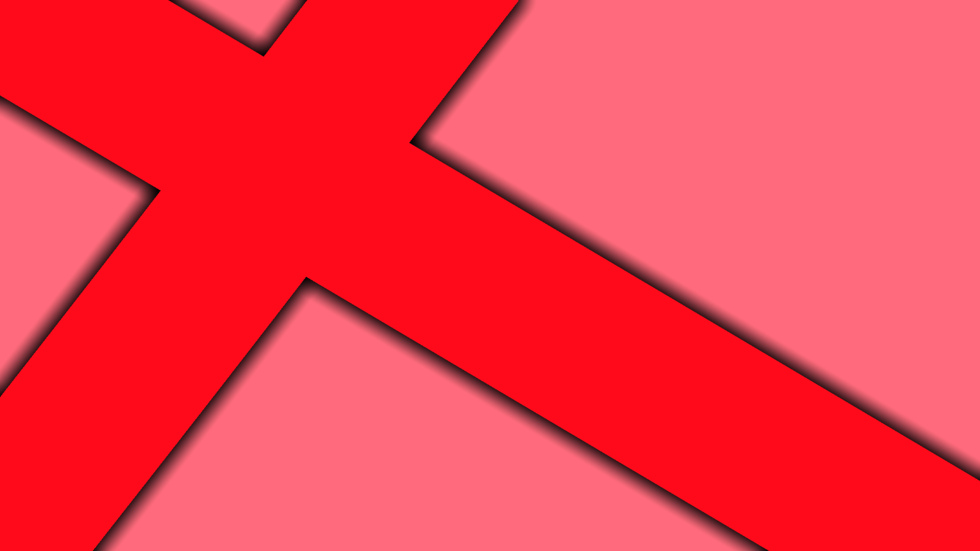 Cross Wallpaper (Red)