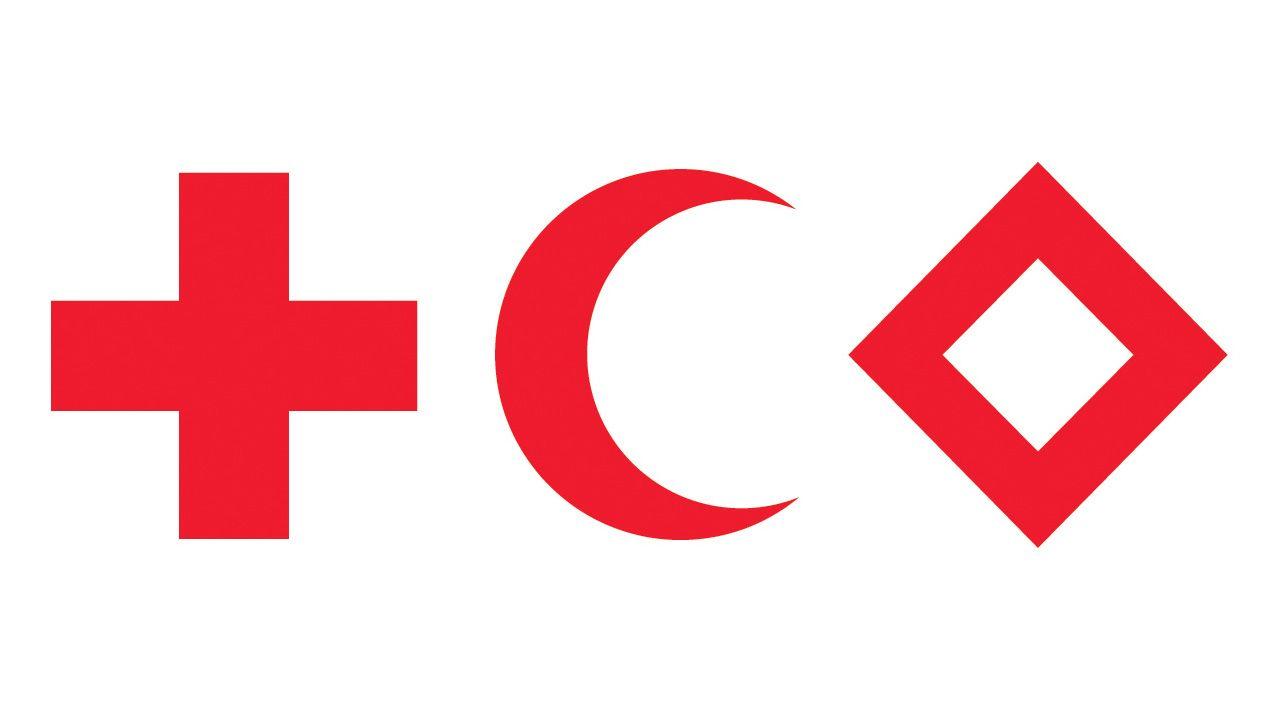 The Red Cross emblem. Australian Red Cross