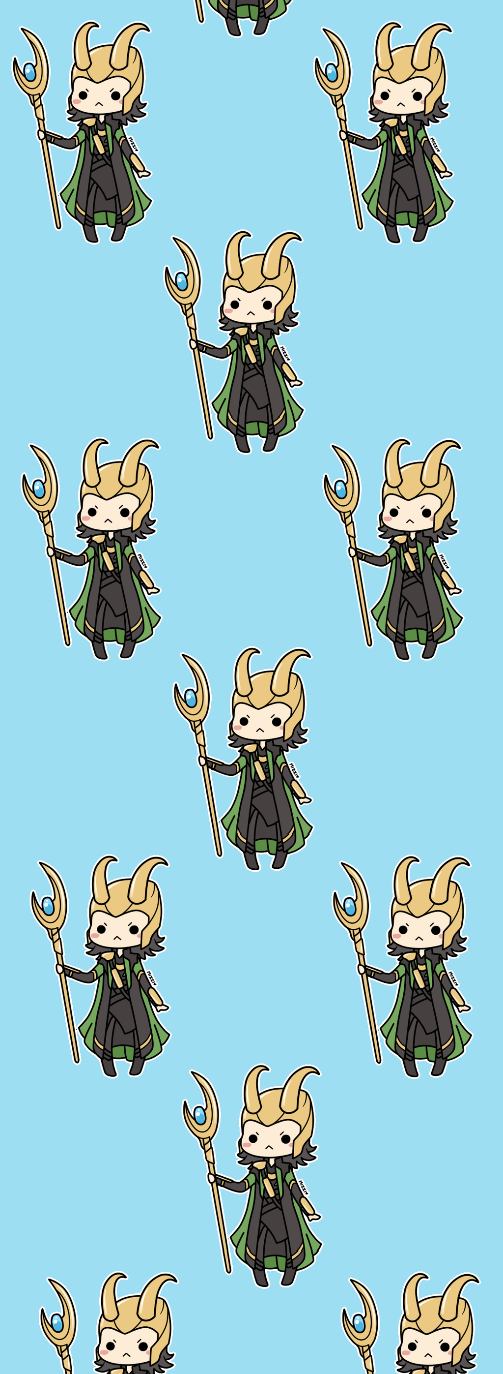 Loki custom box background