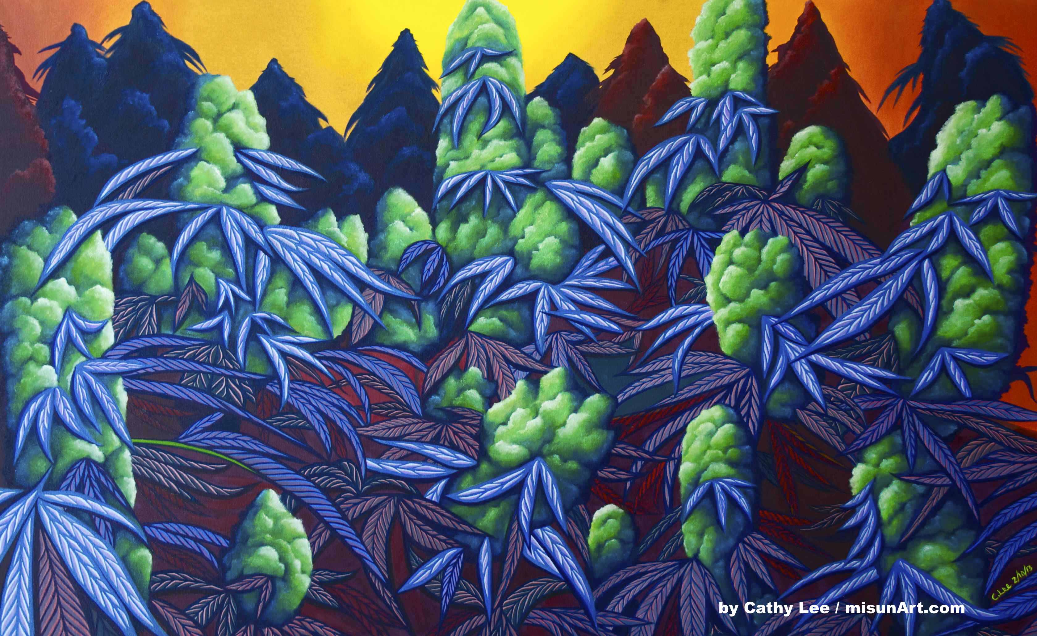 Cannabis Art with Cathy Lee