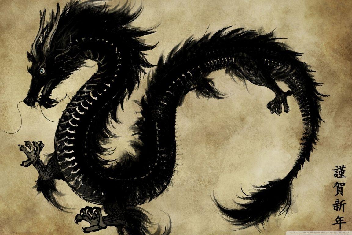 Dragon Wallpapers Black - Wallpaper Cave