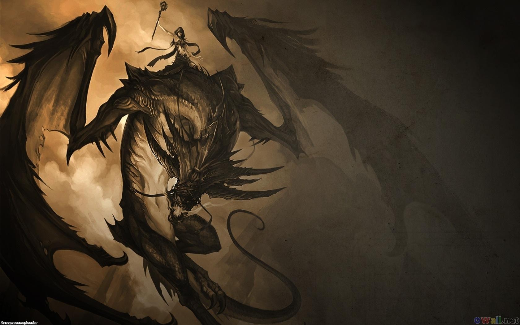 Black Dragon Wallpaper (Picture)