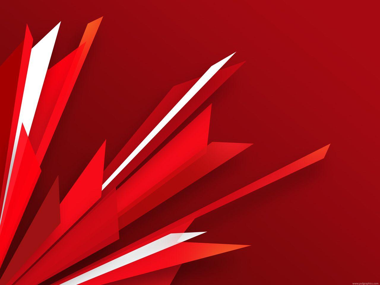 Abstract red burst background