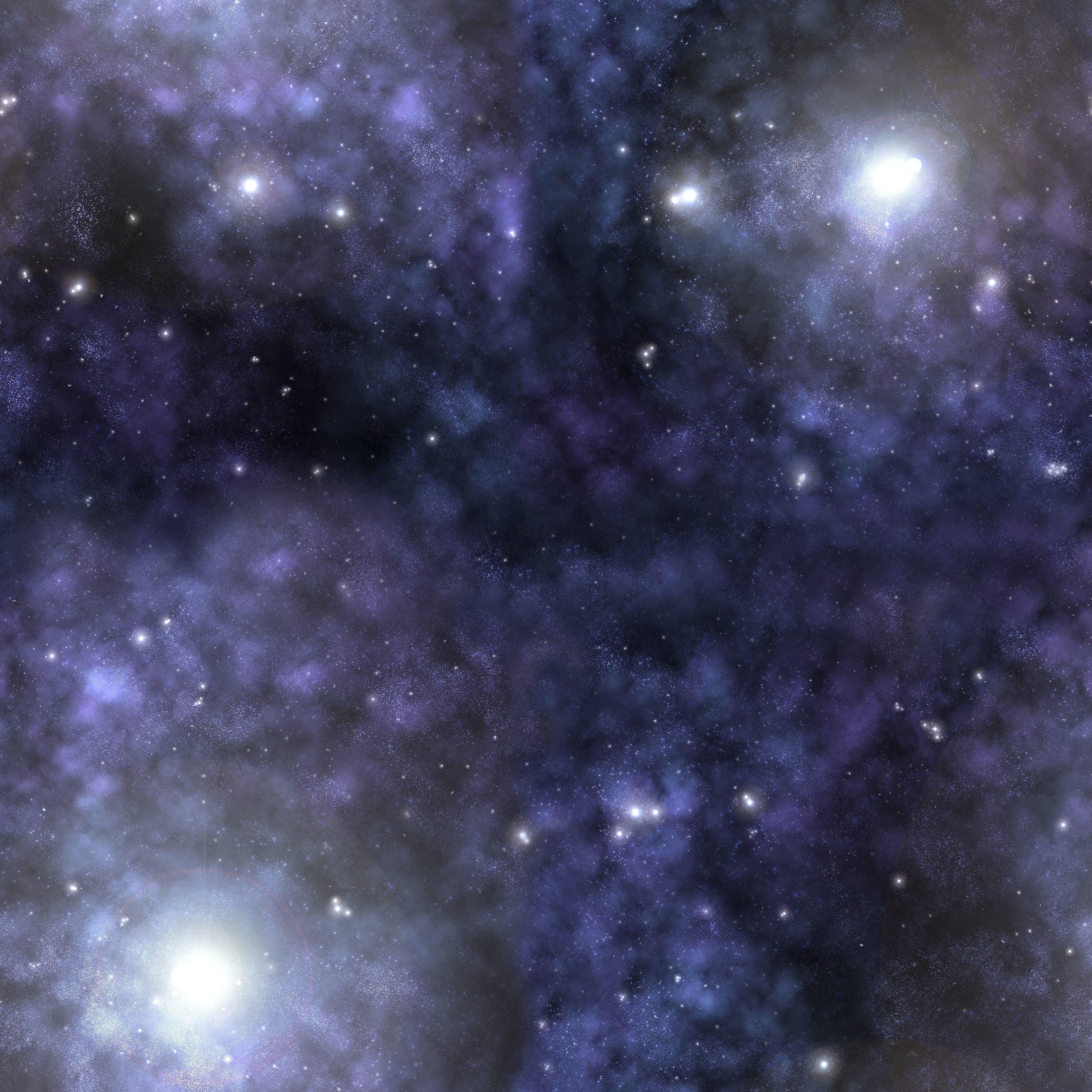 3D model Star Field Space Background