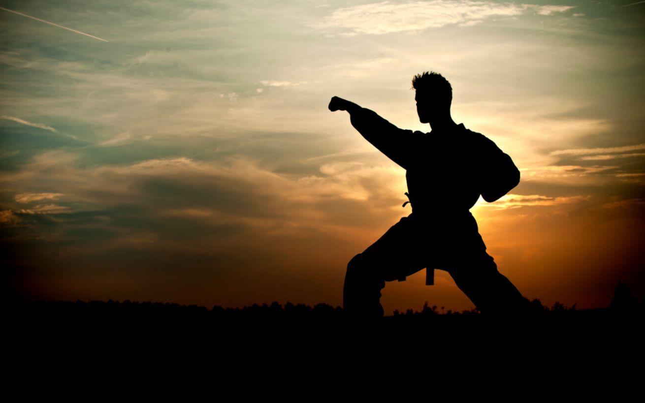 Karate sports game wallpaper