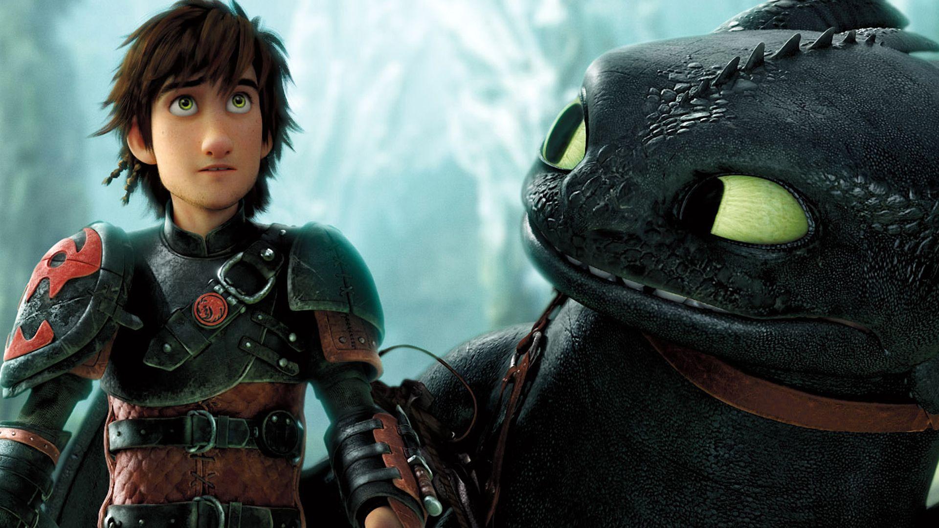 Hiccup and Toothless 2014 HD Wallpaper