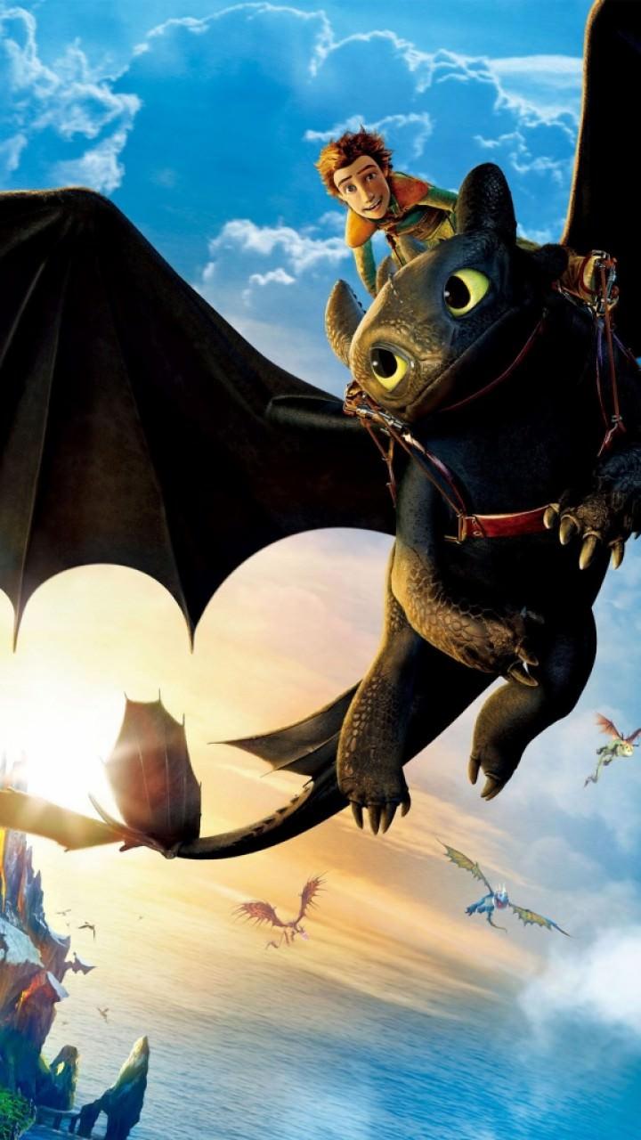 Hiccup And Toothless Wallpaper 720x1280 Games