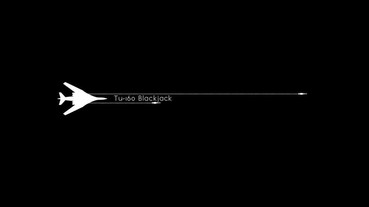 Minimalist Tu 160 Blackjack Desktop Background