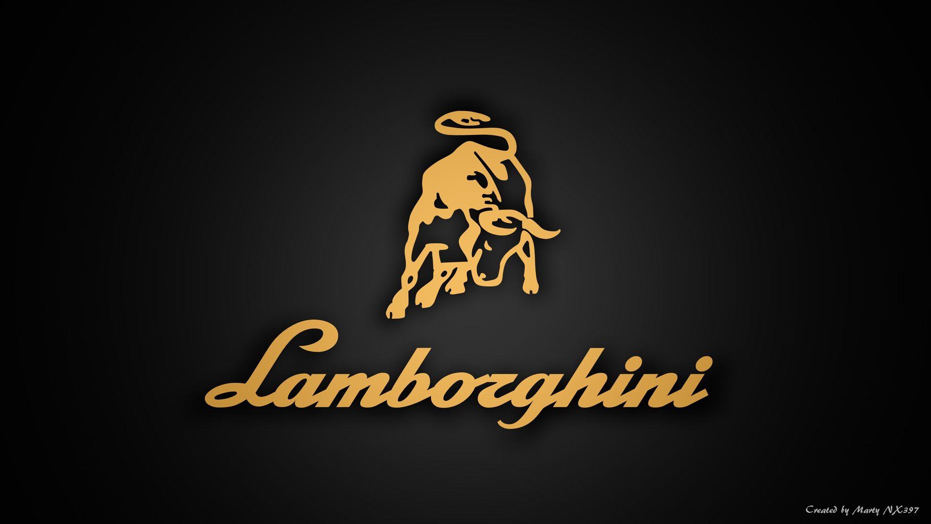 Lamborghini HD Logo Black Backgrounds - Wallpaper Cave