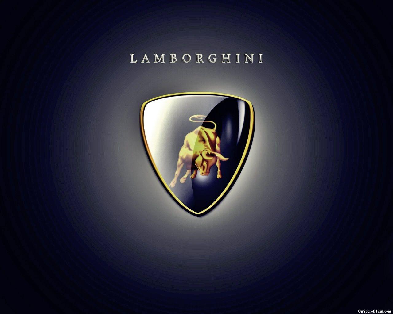 Lamborghini HD Logo Black Backgrounds - Wallpaper Cave