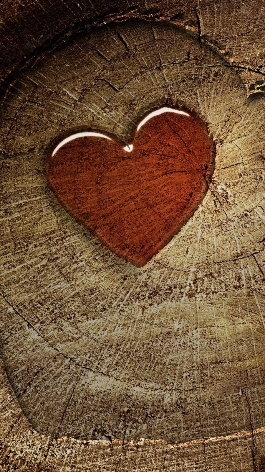 Heart Love Mobile Wallpaper
