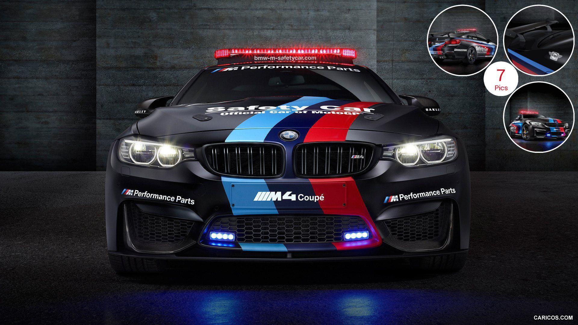 BMW M4 Coupe MotoGP Safety Car. HD Wallpaper