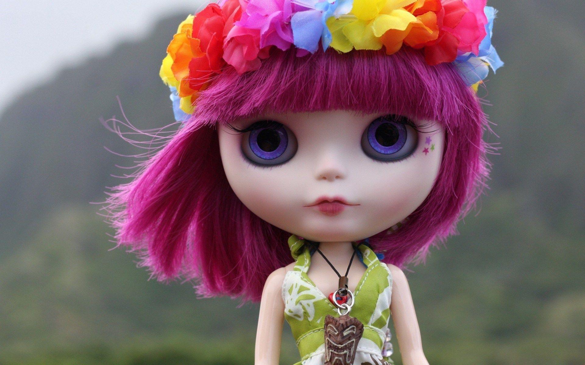 Colorful Toy Doll Wallpaper