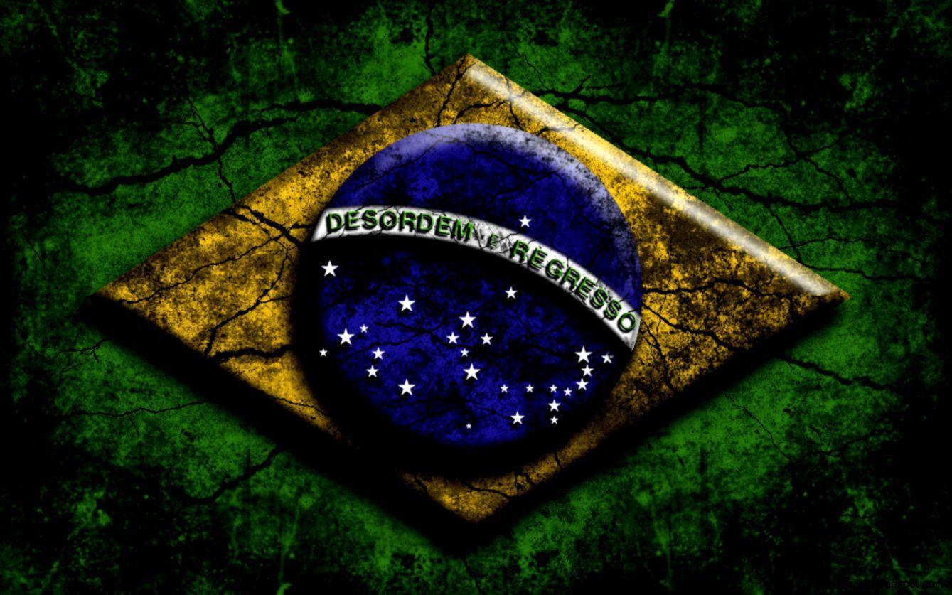 Flag Brazil Wallpaper HD