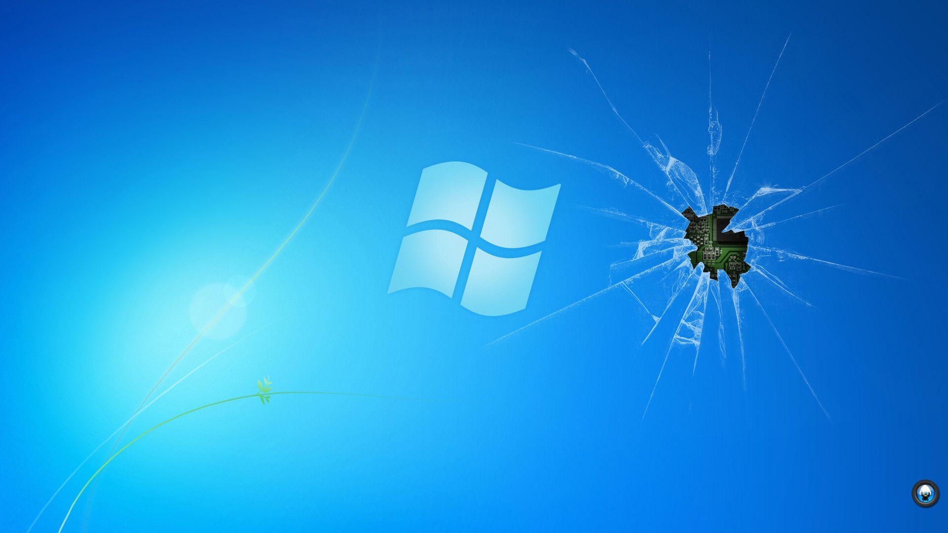windows xp background broken