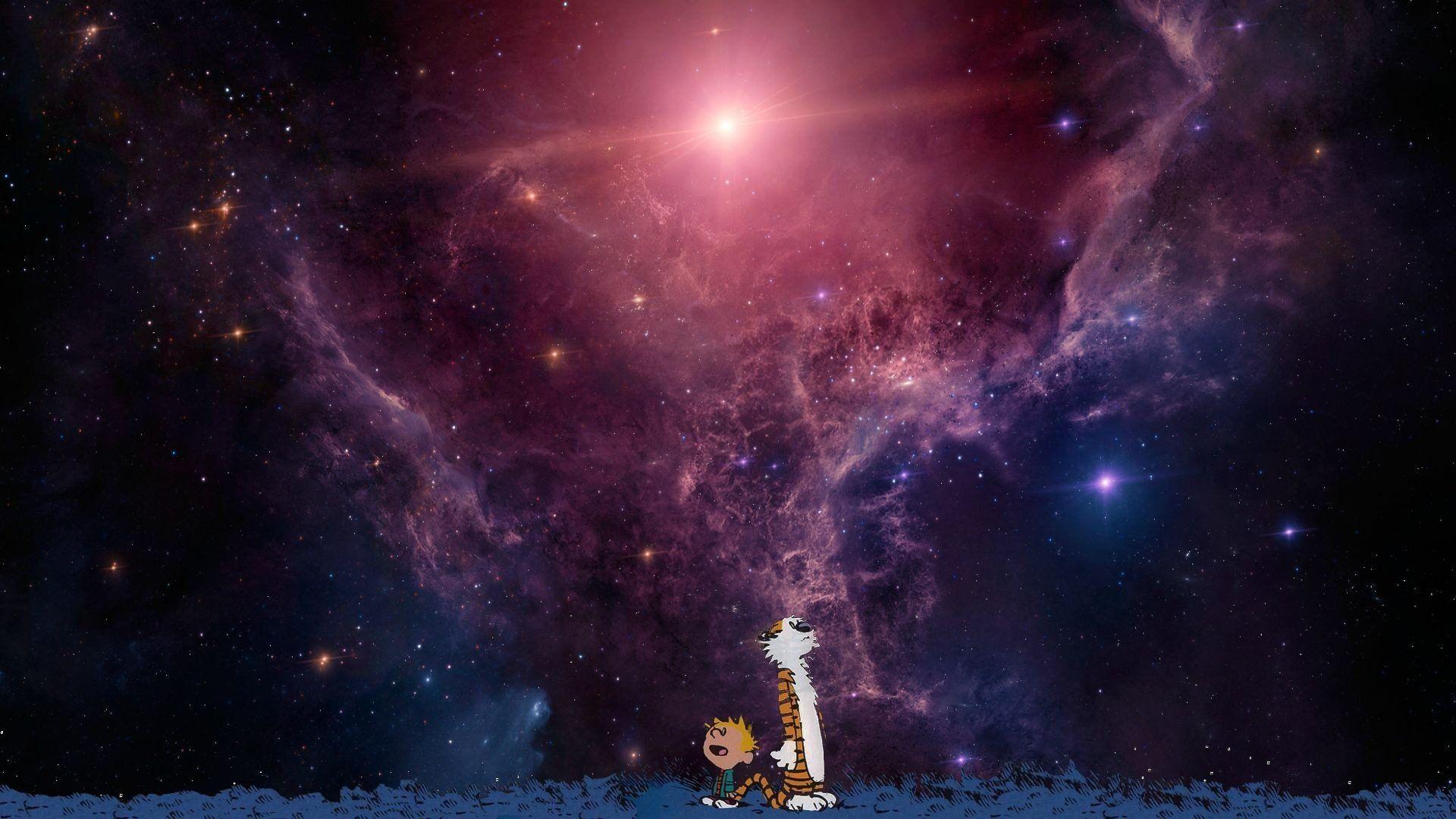 Calvin And Hobbes Space