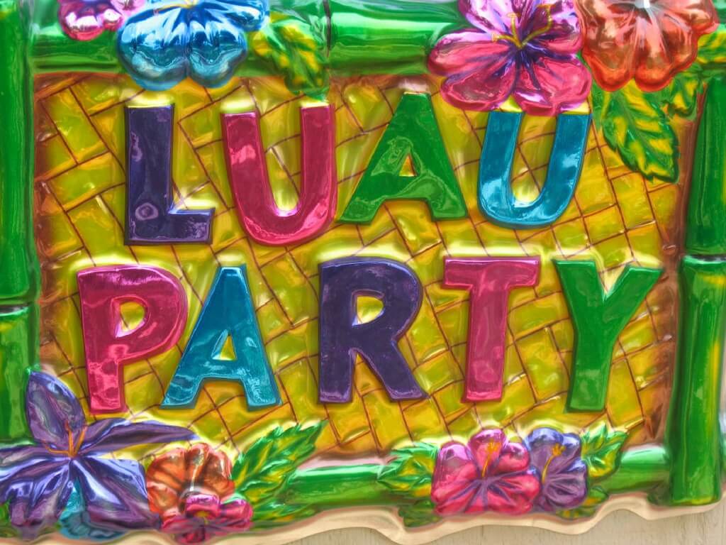 Luau Party Ideas: Hawaiian Birthday Decoration, Food, Favors