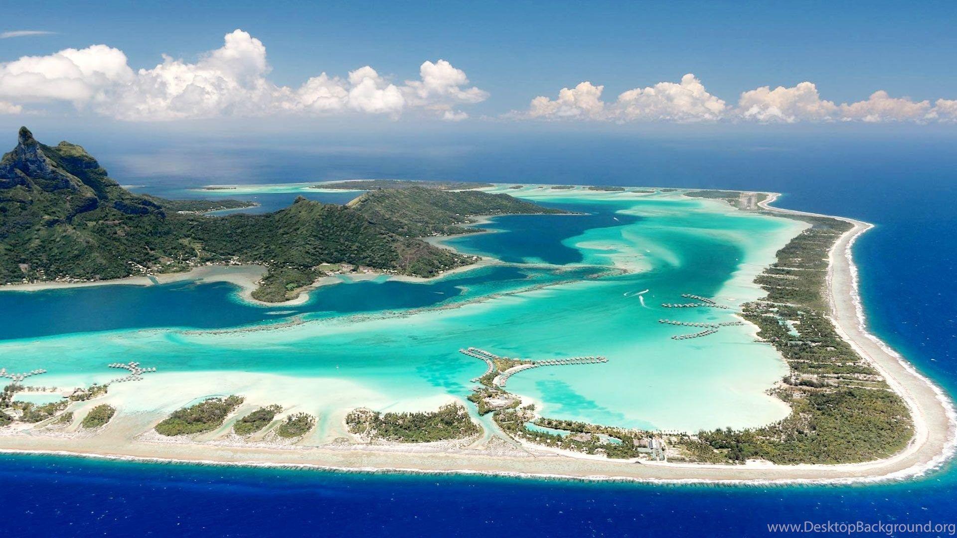 Bora Bora French Polynesia Wallpaper HD 1080p For Desktop Desktop