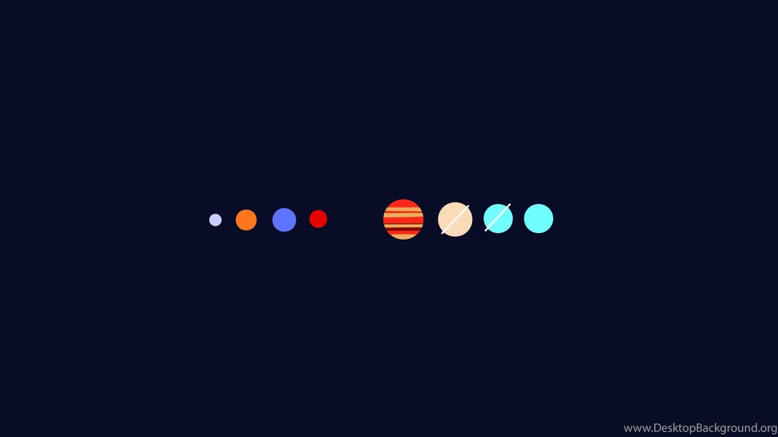 HD Minimalist Simple Minimal Planets Wallpaper Full HD Full Size