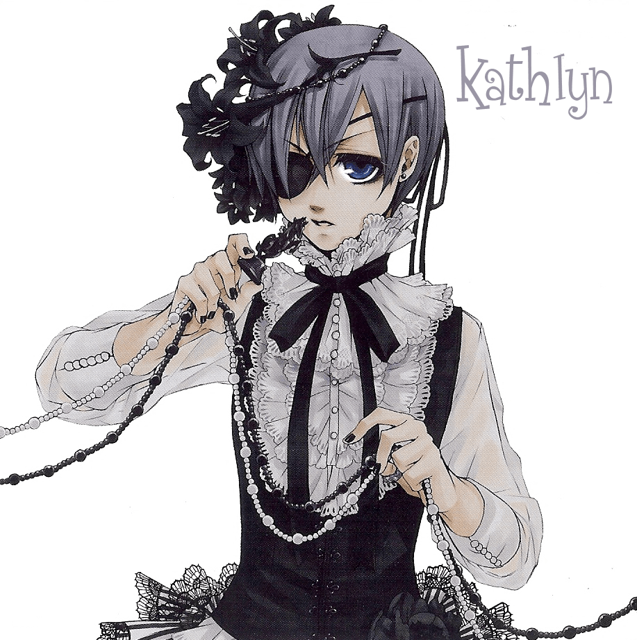 Render Kuroshitsuji Black Butler Ciel Kuroshitsuji Bleu