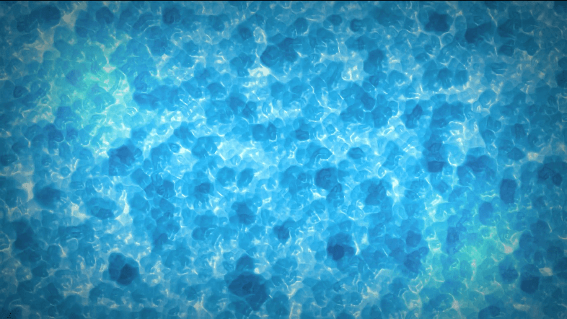 Seamless abstract blue surface liquid water with blurry bubble
