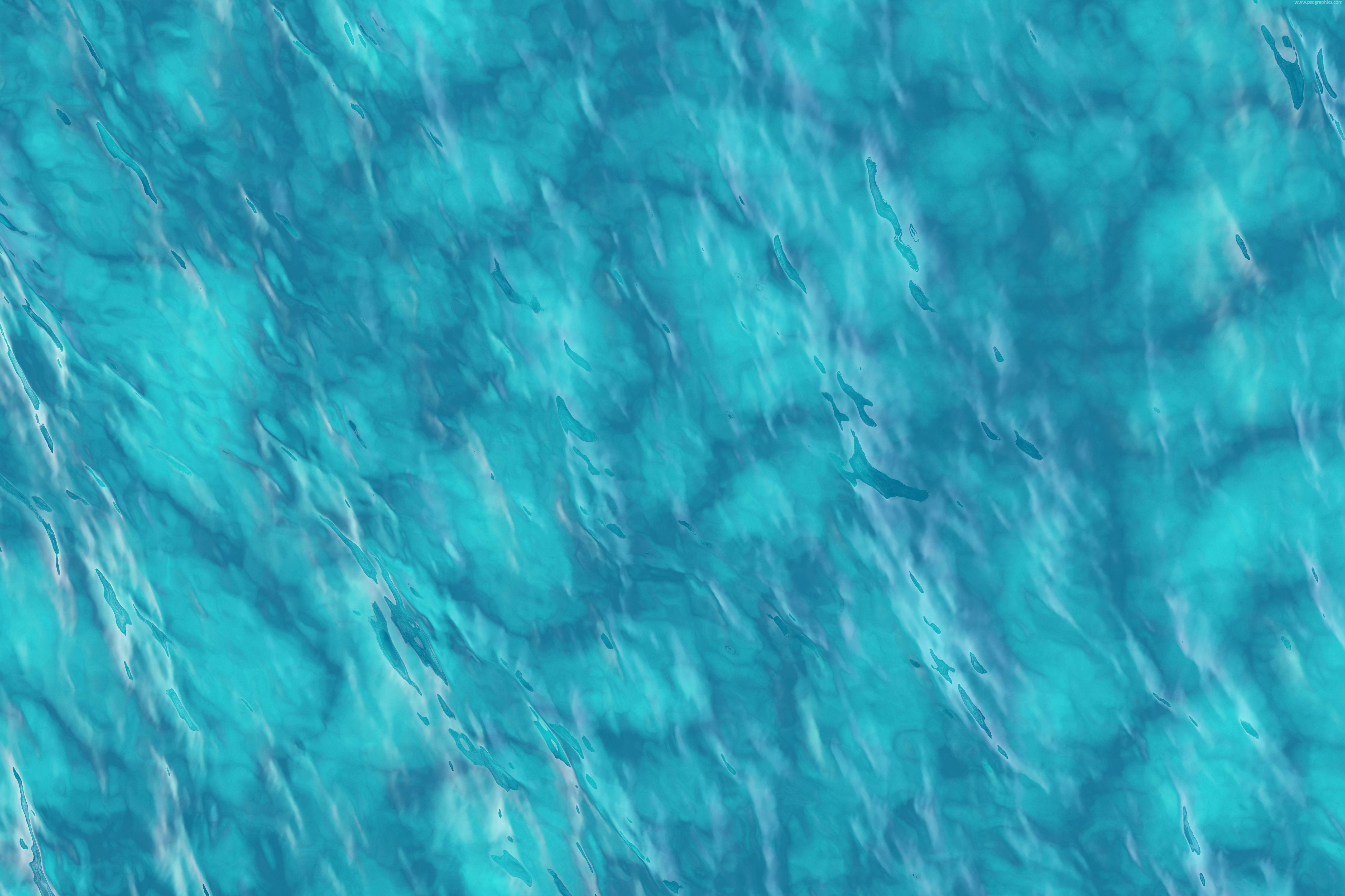 Turquoise sea water background