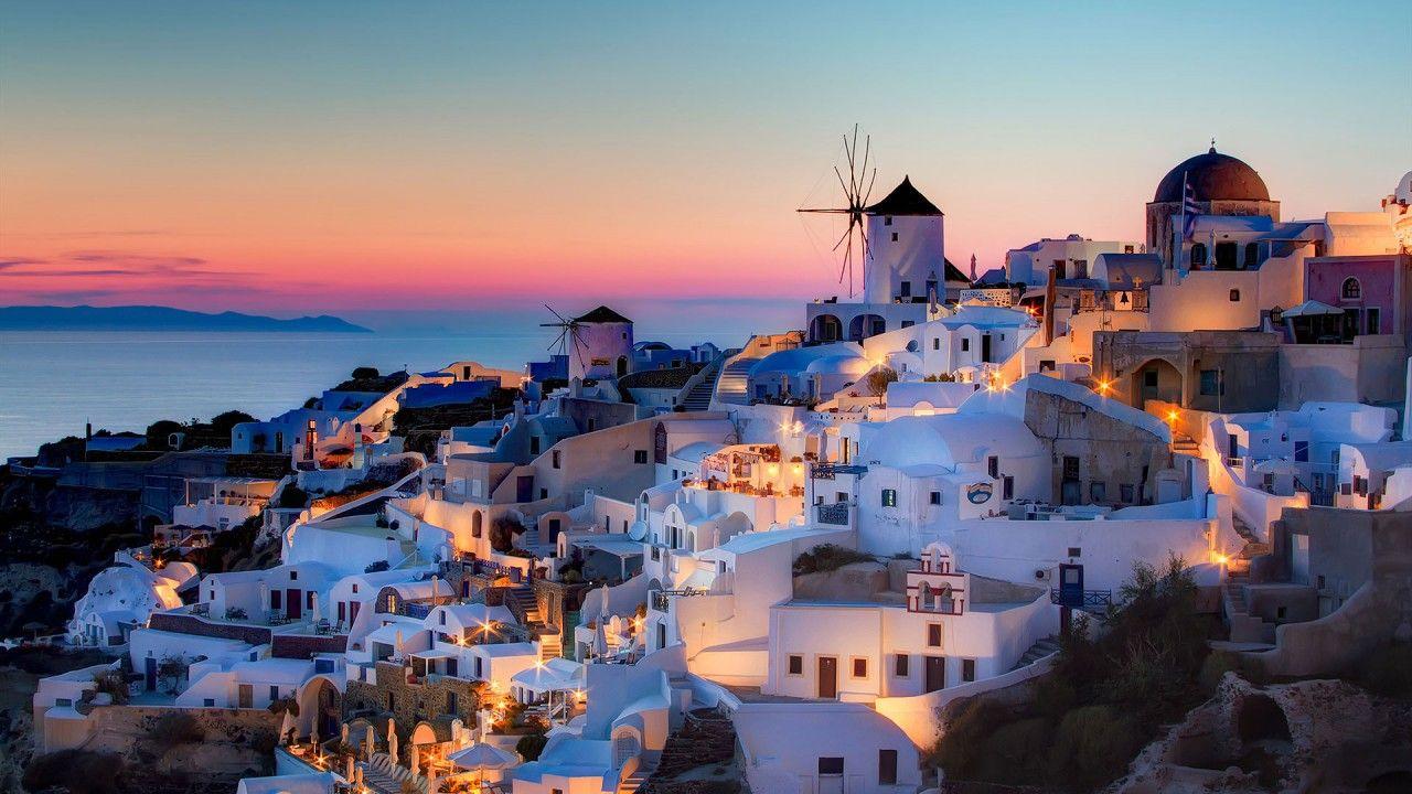 Santorini Island Greece. Best Android Wallpaper! Best Android