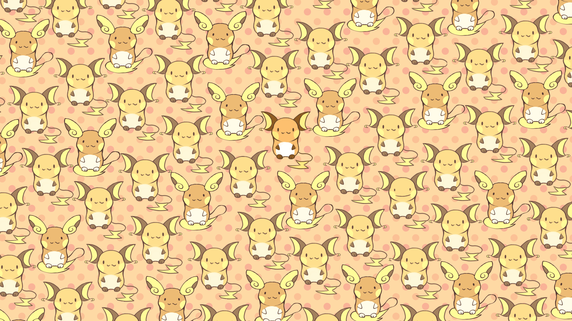 Raichu wallpaper. Pokécharms