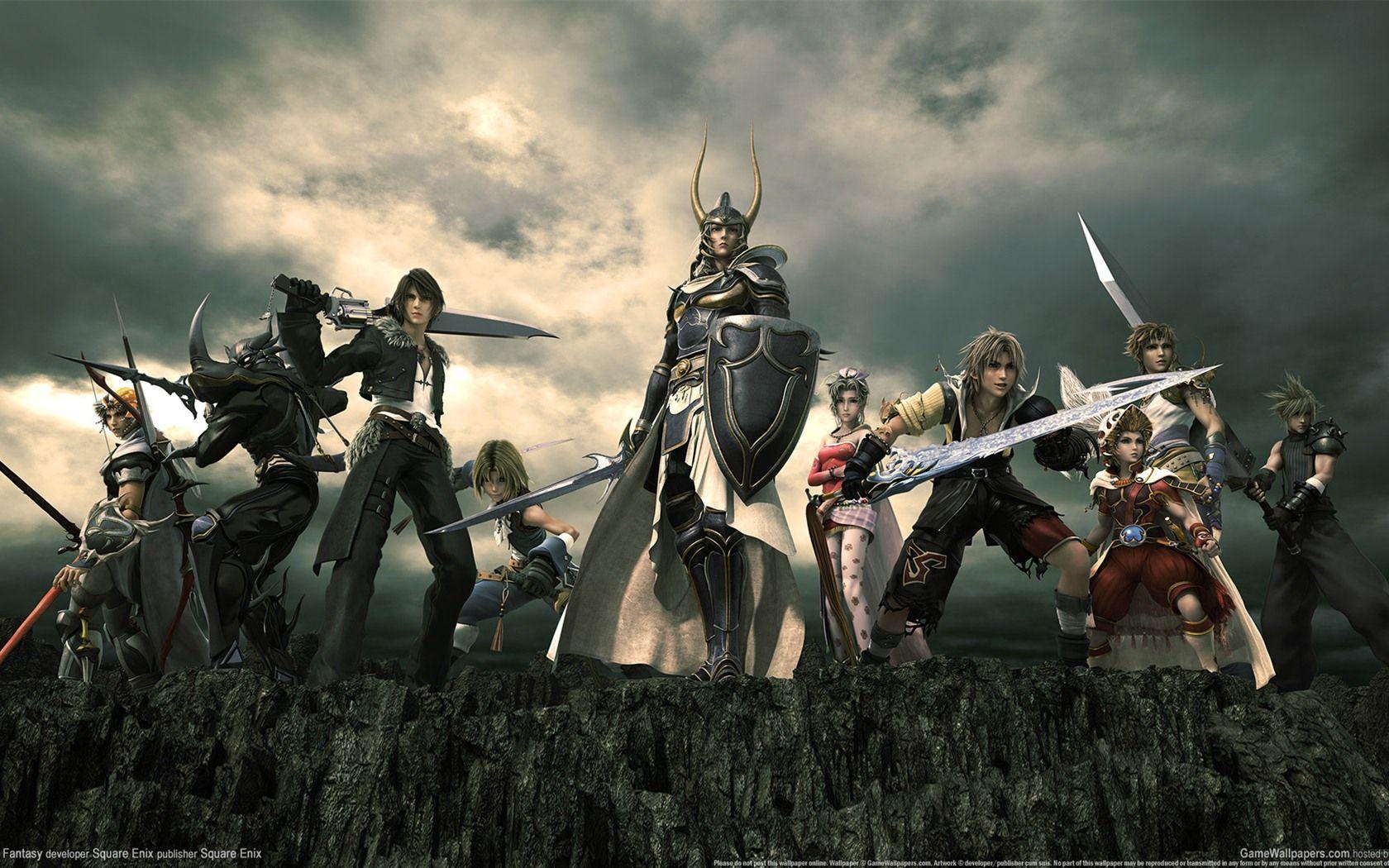 Dissidia 012: Final Fantasy HD Wallpaper 6 X 1050