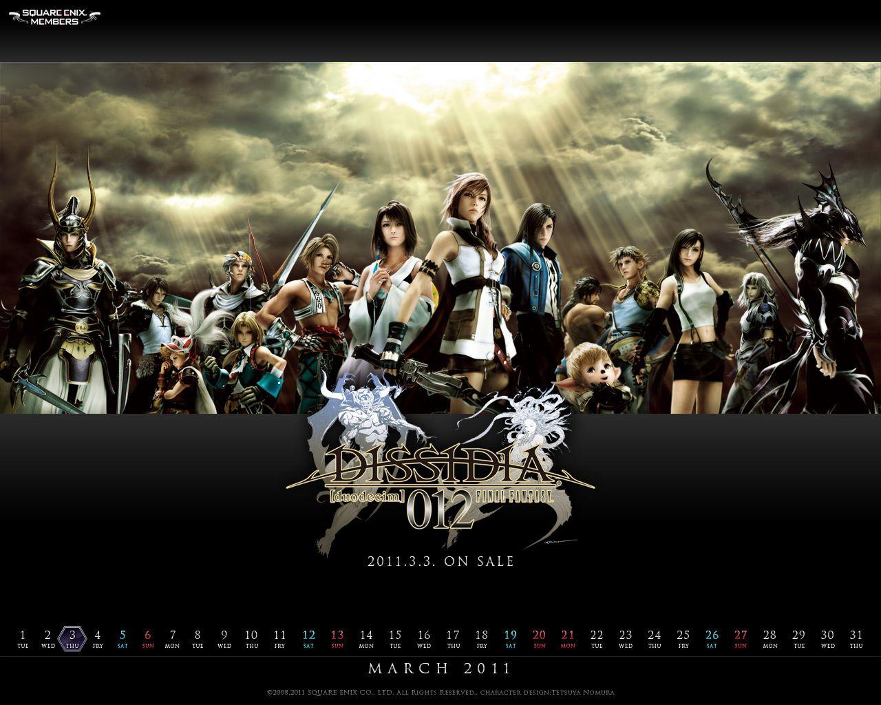 Dissidia 012 Final Fantasy. Wallpaper. The Final Fantasy