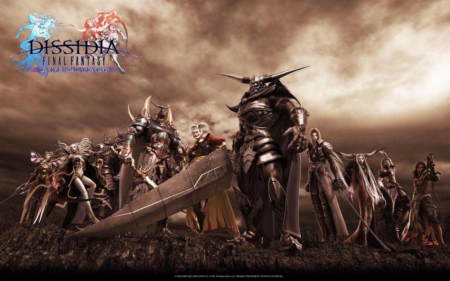 Dissidia 012: Duodecim Final Fantasy HD wallpaper