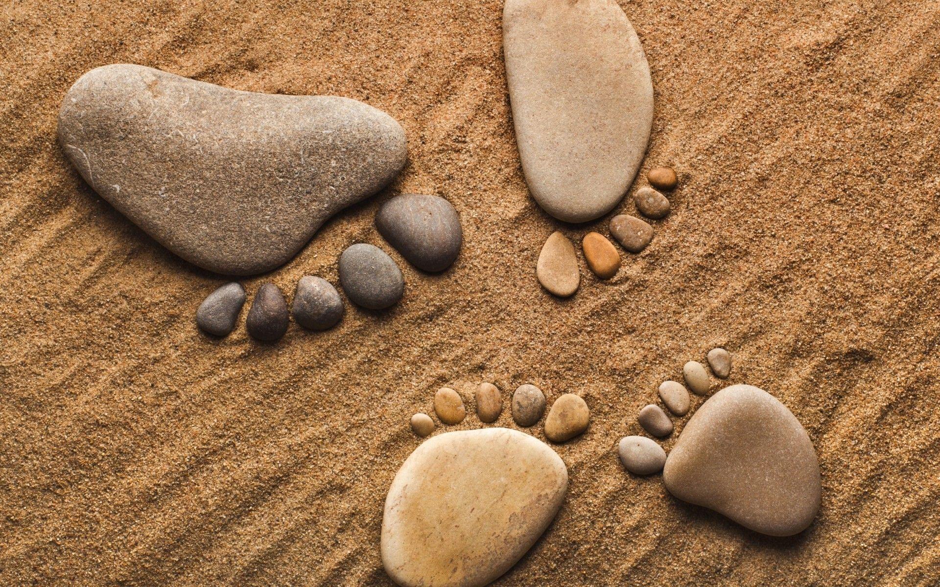 Rocks stones pebbles feet legs feet sand hang ten bokek mood zen