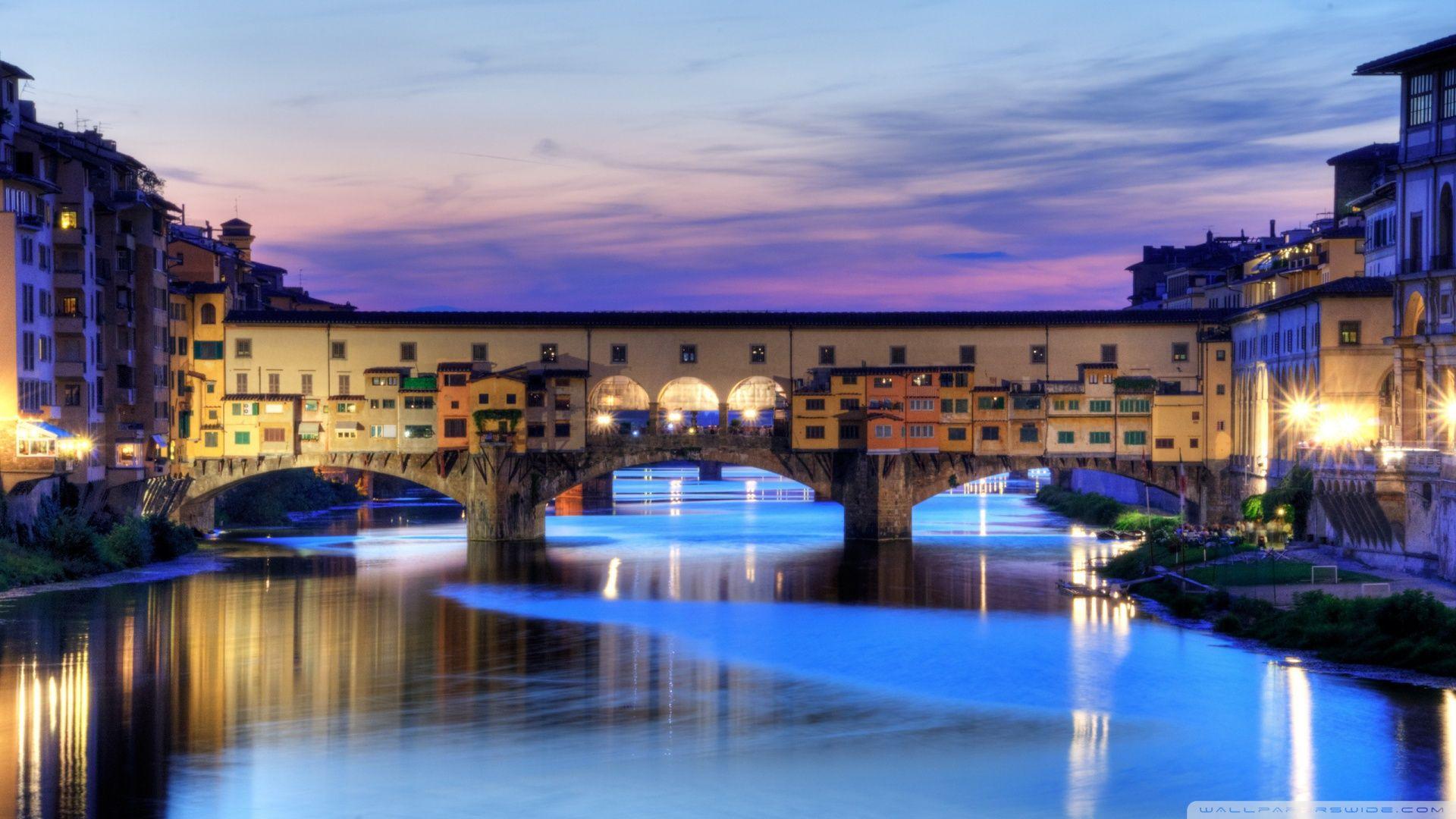 Ponte Vecchio Florence ❤ 4K HD Desktop Wallpaper for 4K Ultra HD TV