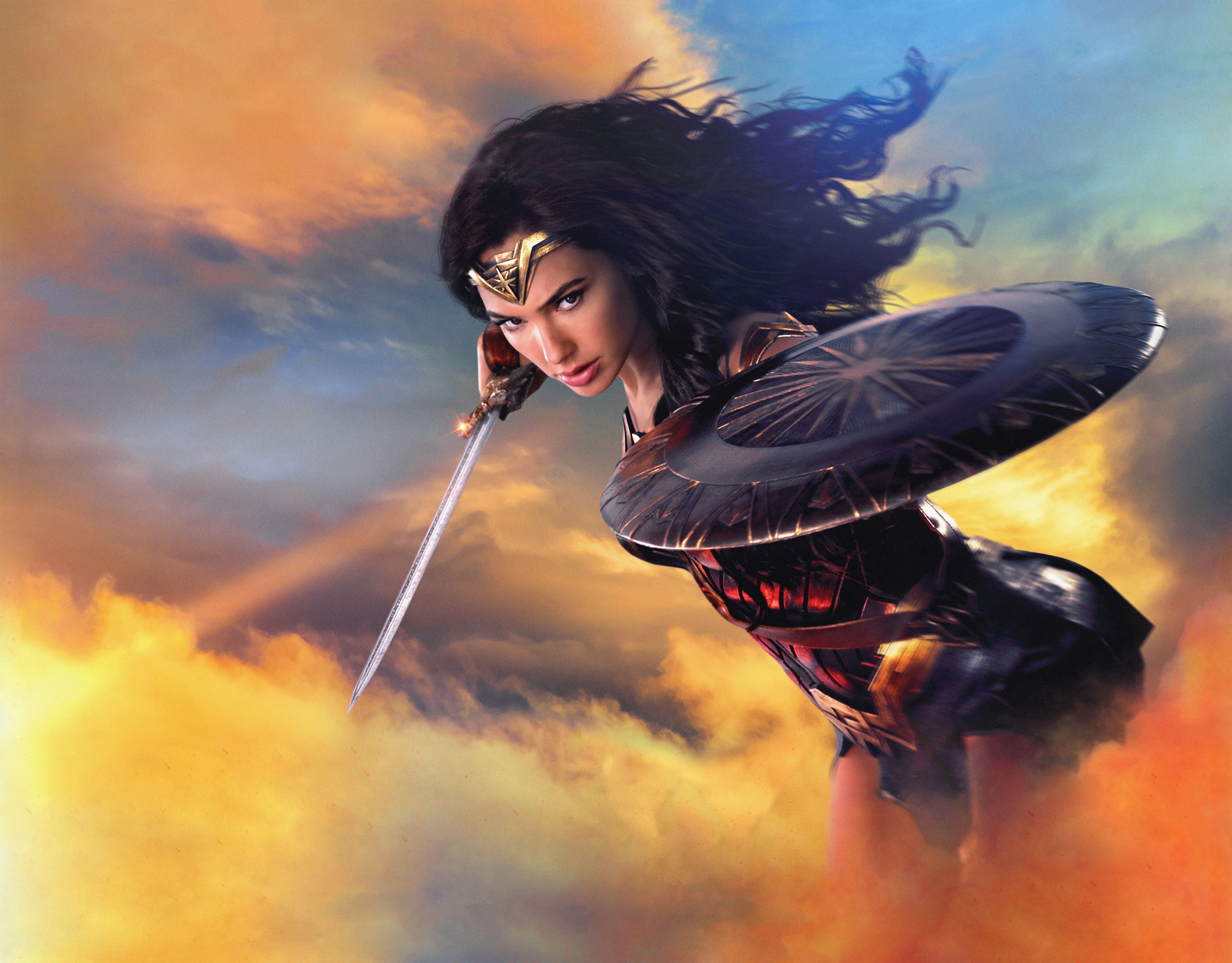Wonder Woman 8k Ultra HD Wallpaper. Background Imagex6001