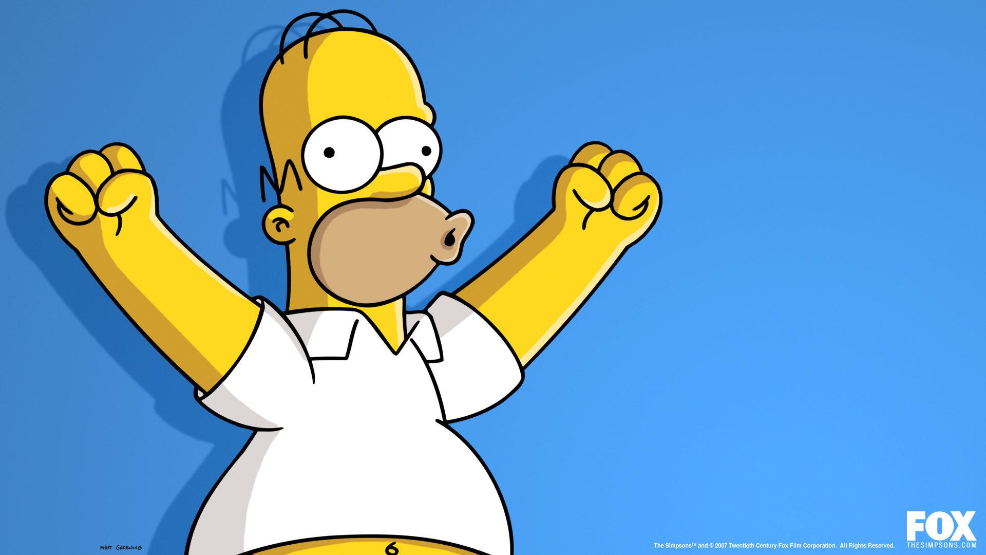 Homer Simpson wallpaper 1920x1080 Full HD (1080p) desktop background