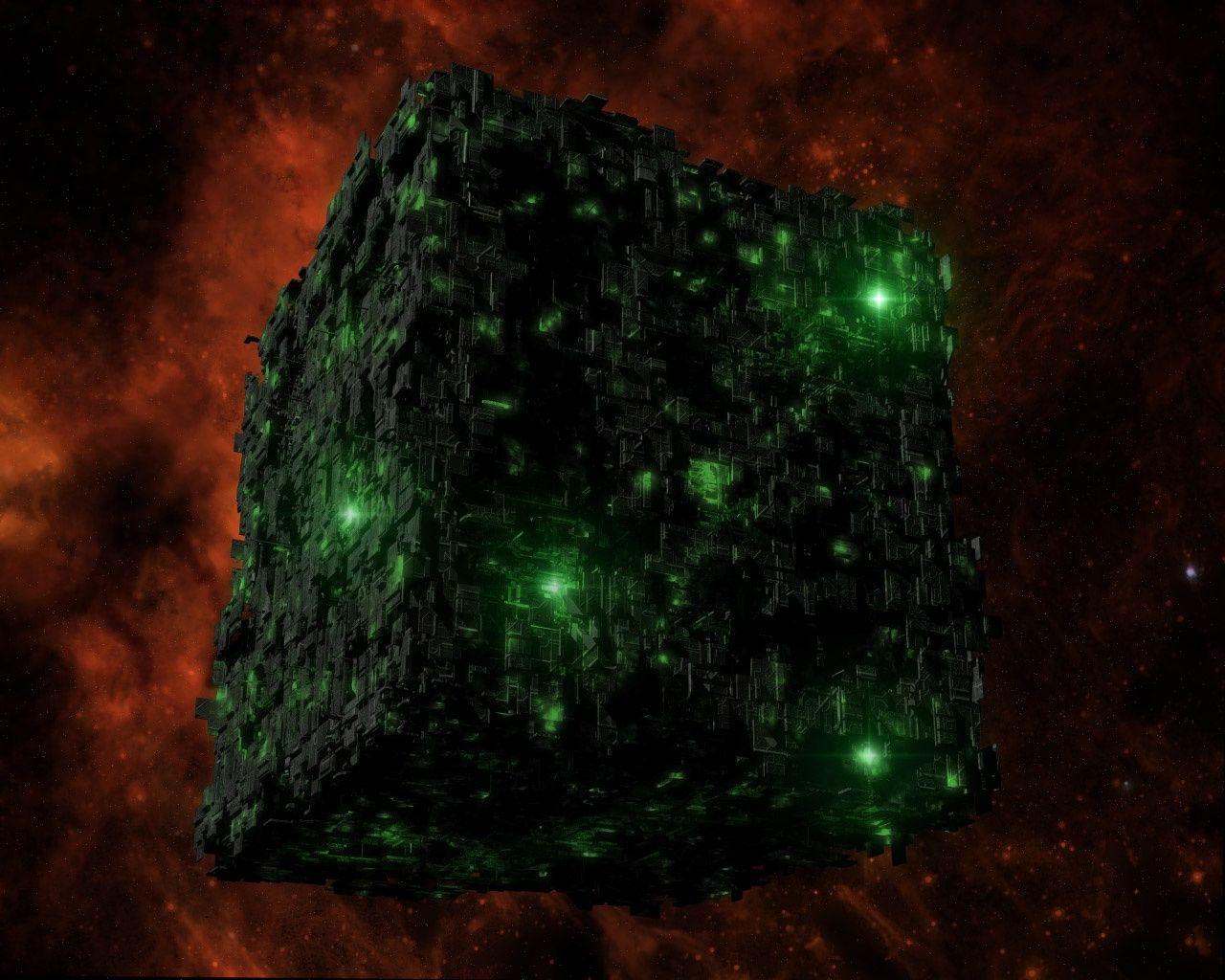 Borg Cube Wallpaper and Background Imagex1024