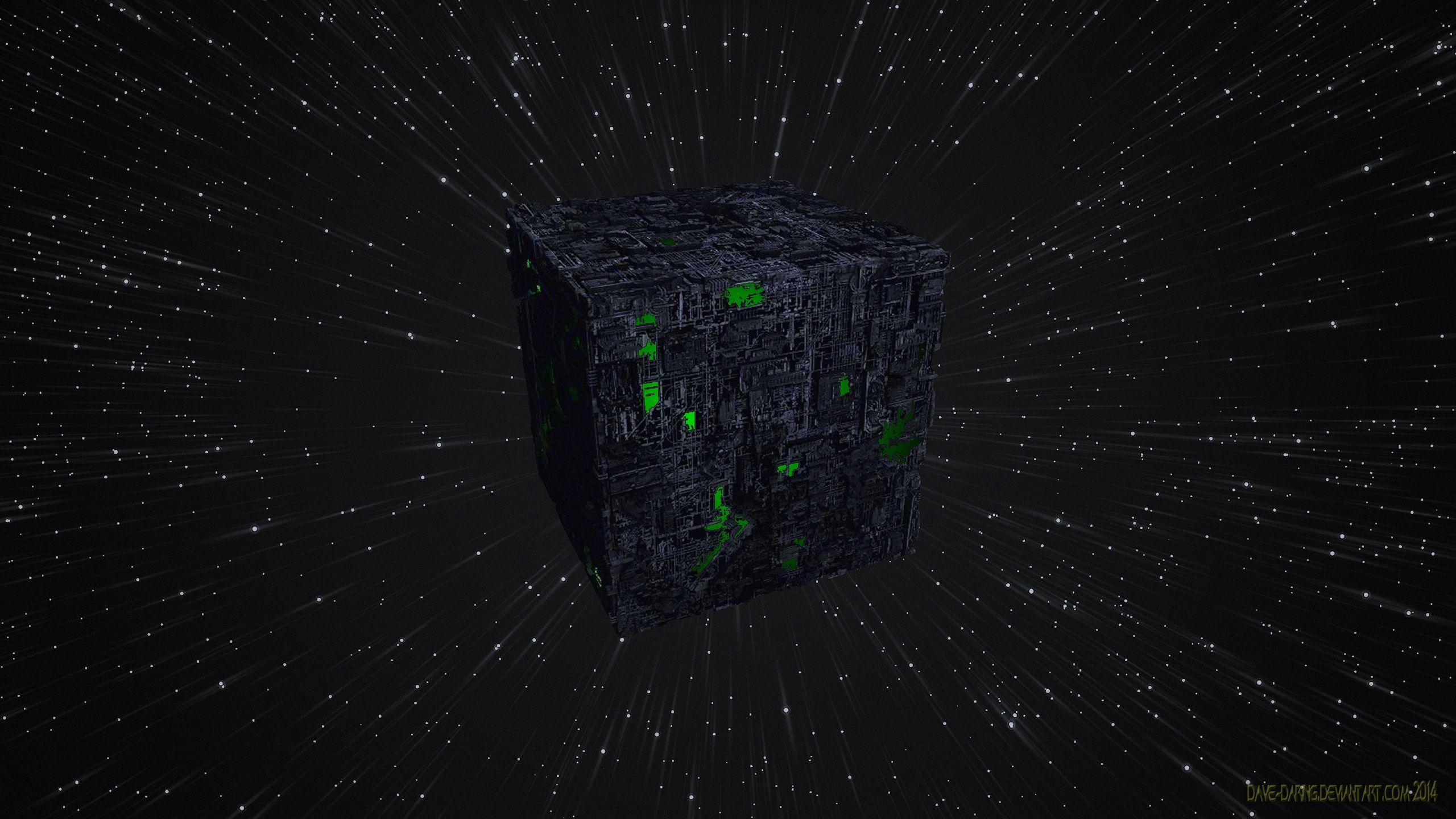 Borg Cube By Dave Daring