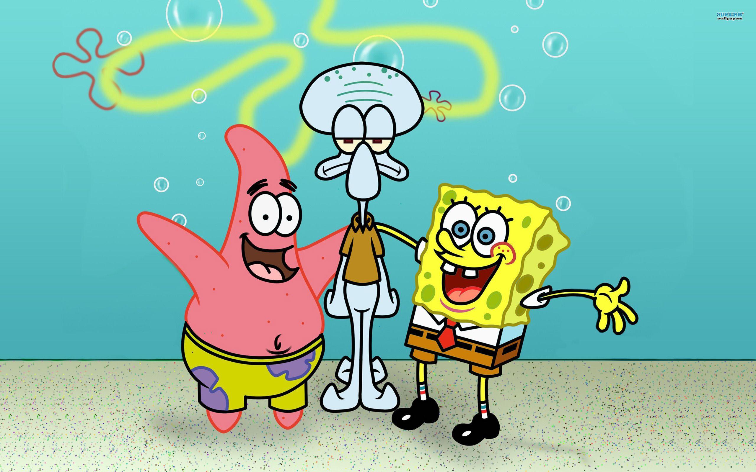 Value Picture Of Patrick And Spongebob Squidward HD Wallpaper
